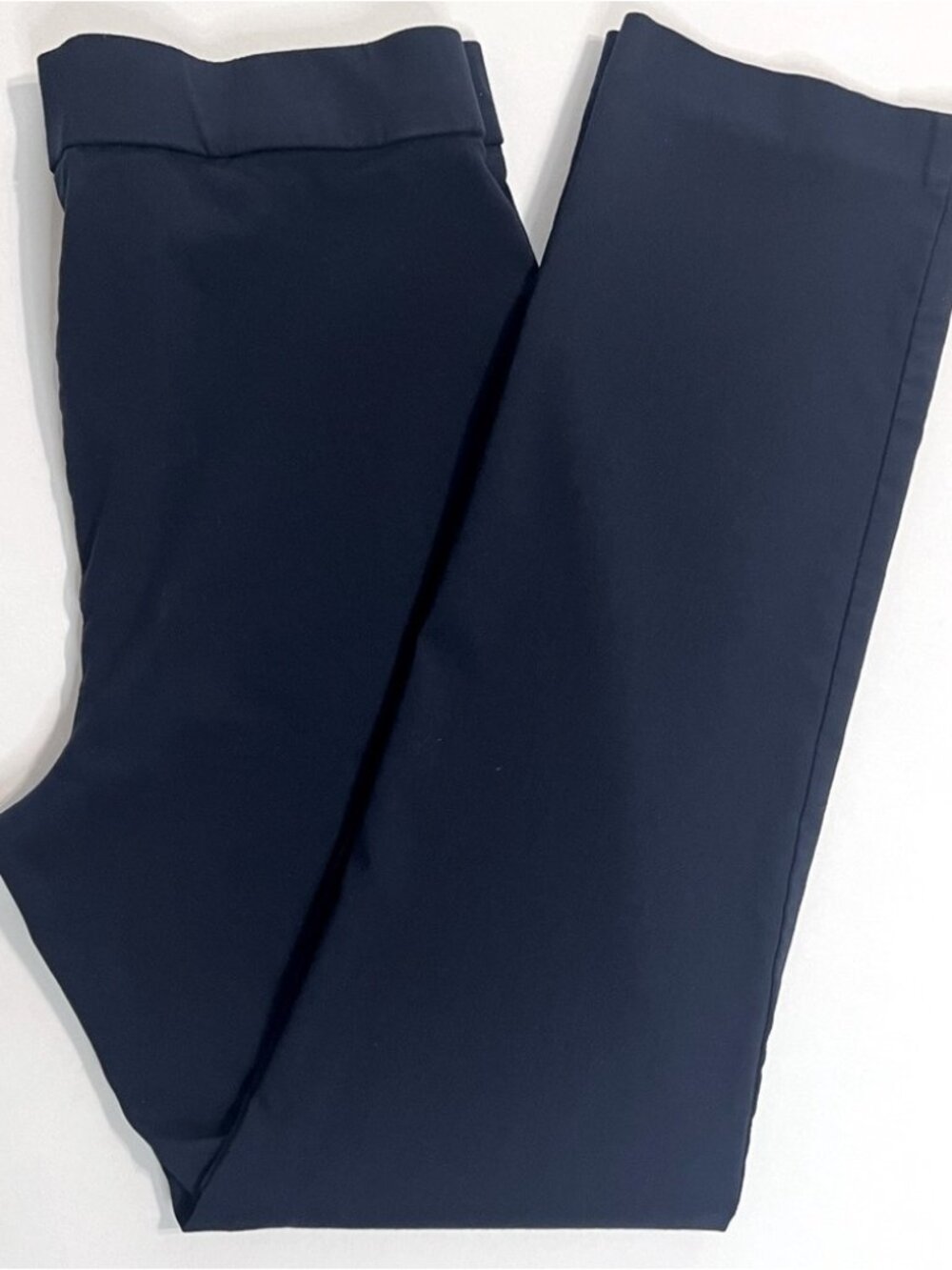 Pull On Comfort Navy Women’s Straight Leg Pants